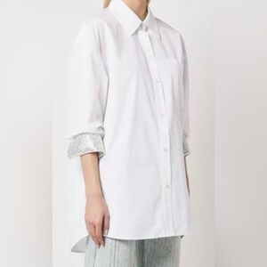 Alexander Wang White Button Down Shirt